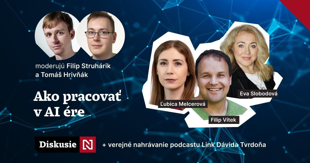 Denník N - Ako pracovať v AI ére | 17.9. | 18:00